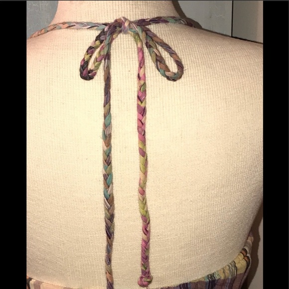 Urban Outfitters Braided Halter Dress Super Cute! - Picture 7 of 8